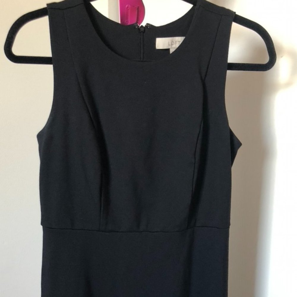6/10 SHOP CLOSING LAST CALL Ann Taylor LOFT Little Black Dress 4P Medium